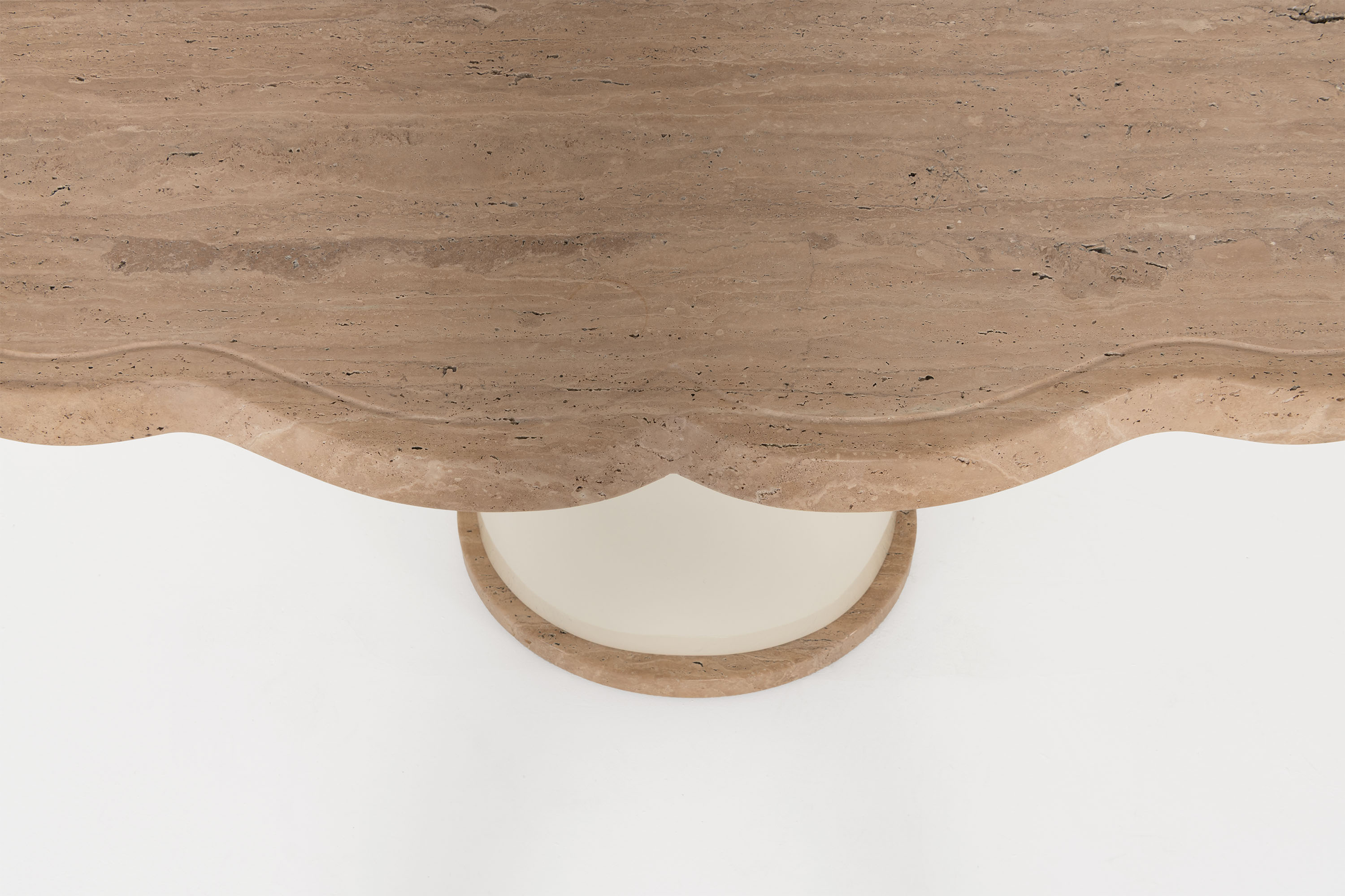 Travertine Console