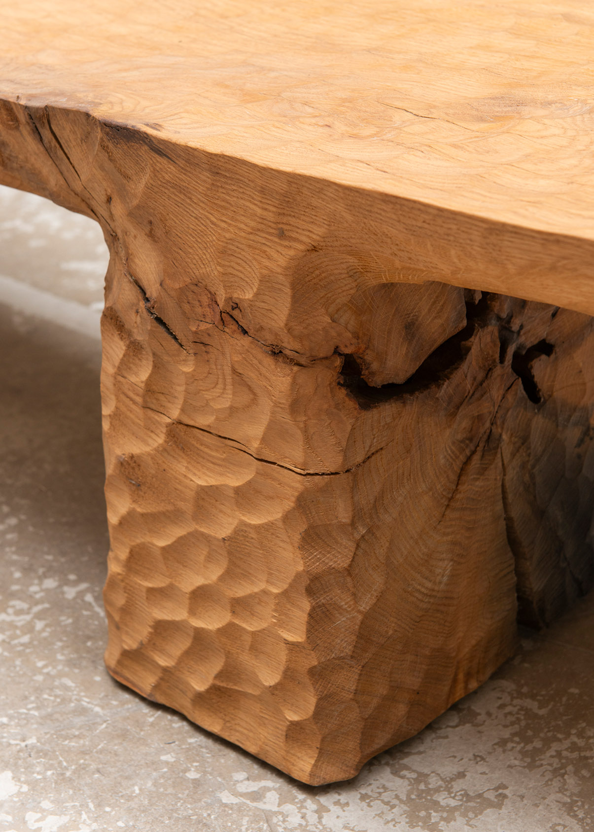 Chipped Bench – Natural