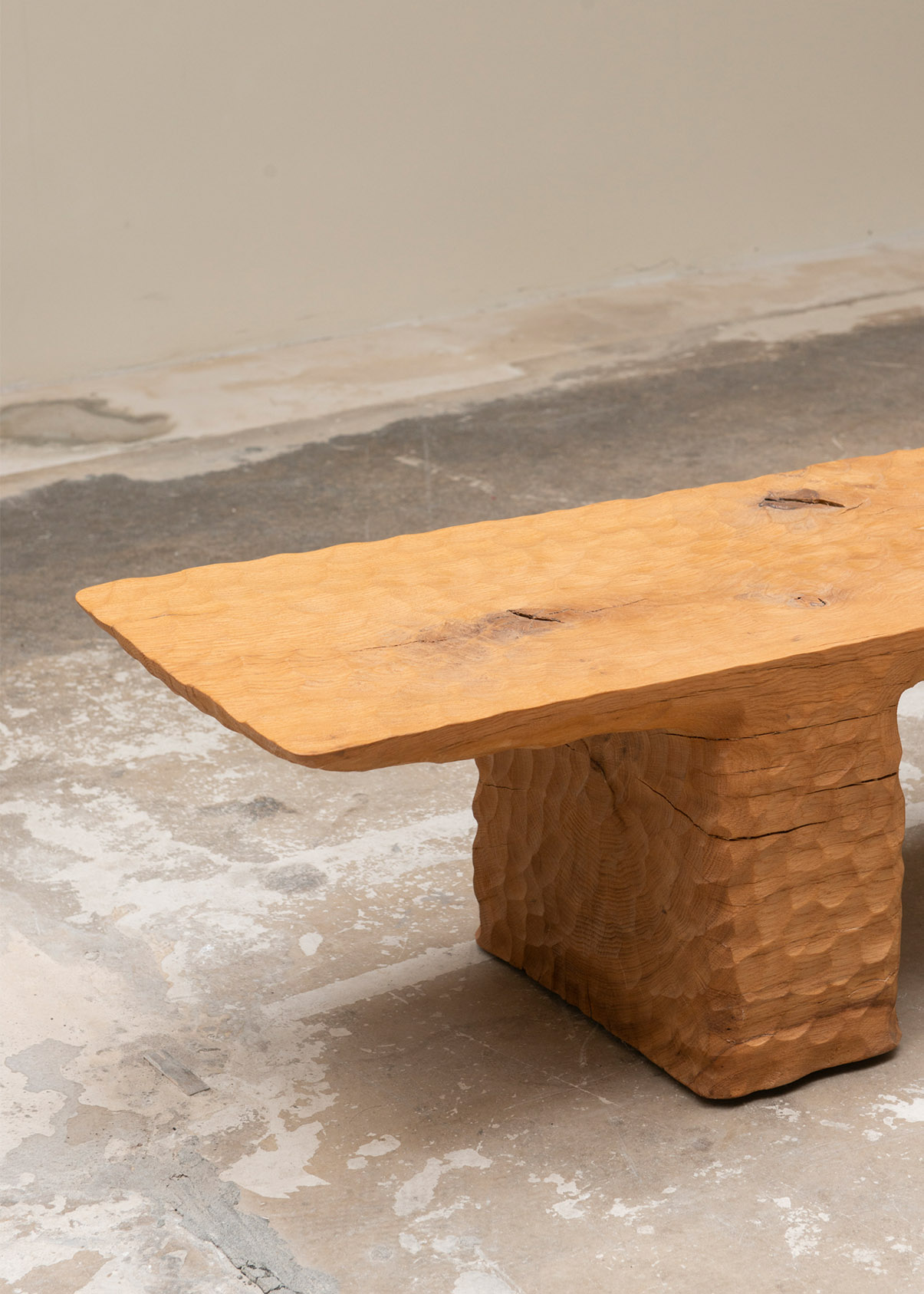 Chipped Bench – Natural