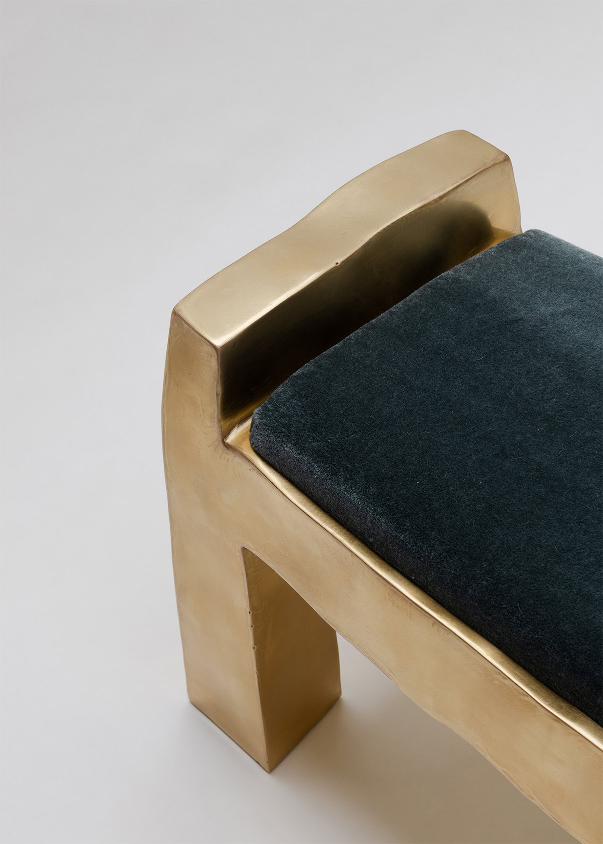 Bench with cushion